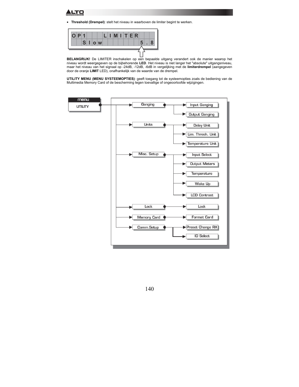 Alto Professional STAGEDRIVE+ User Manual | Page 141 / 156