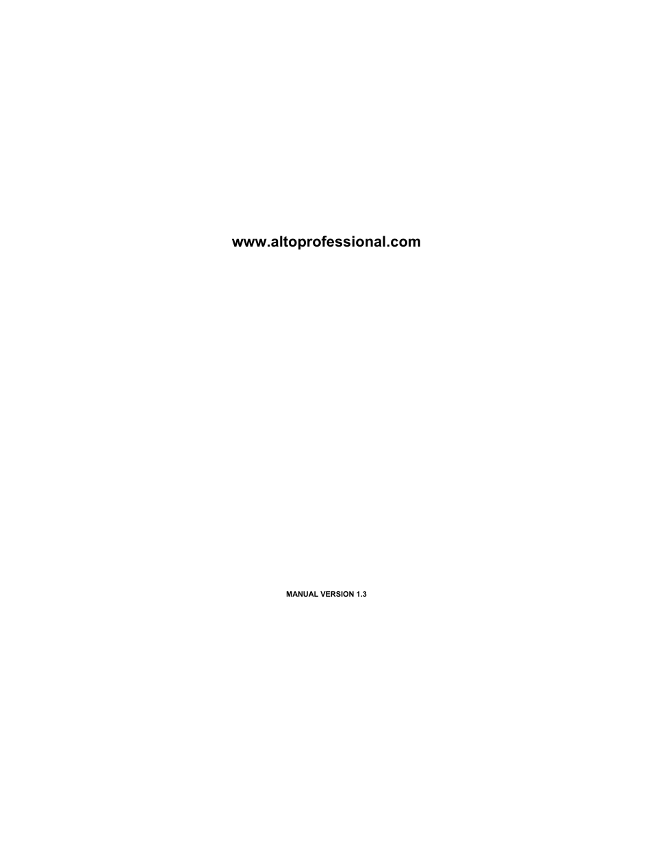 Alto Professional STAGEDRIVE+ User Manual | Page 156 / 156