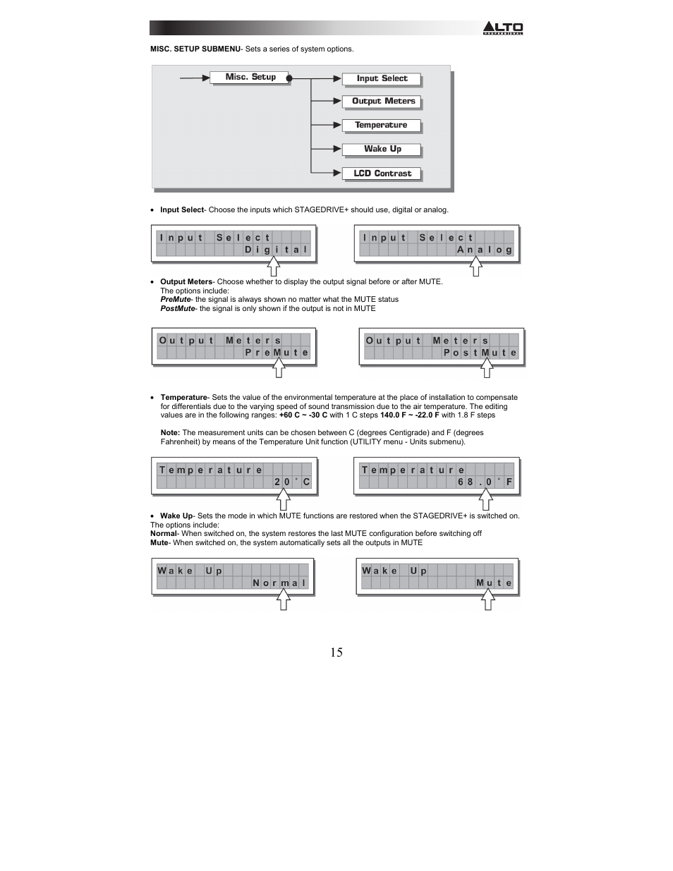 Alto Professional STAGEDRIVE+ User Manual | Page 16 / 156