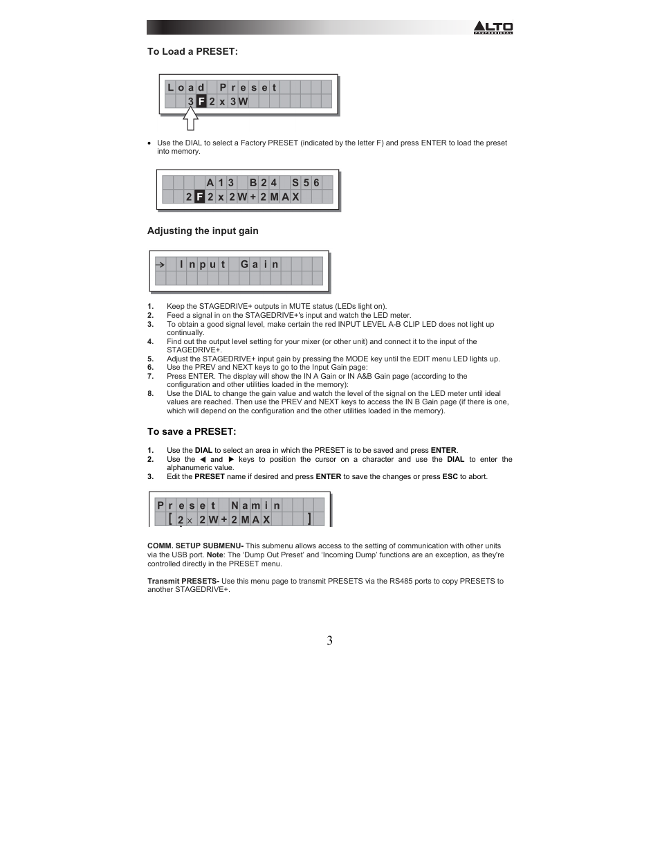 Alto Professional STAGEDRIVE+ User Manual | Page 4 / 156