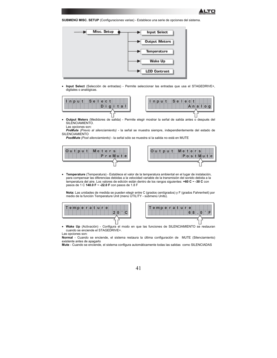 Alto Professional STAGEDRIVE+ User Manual | Page 42 / 156