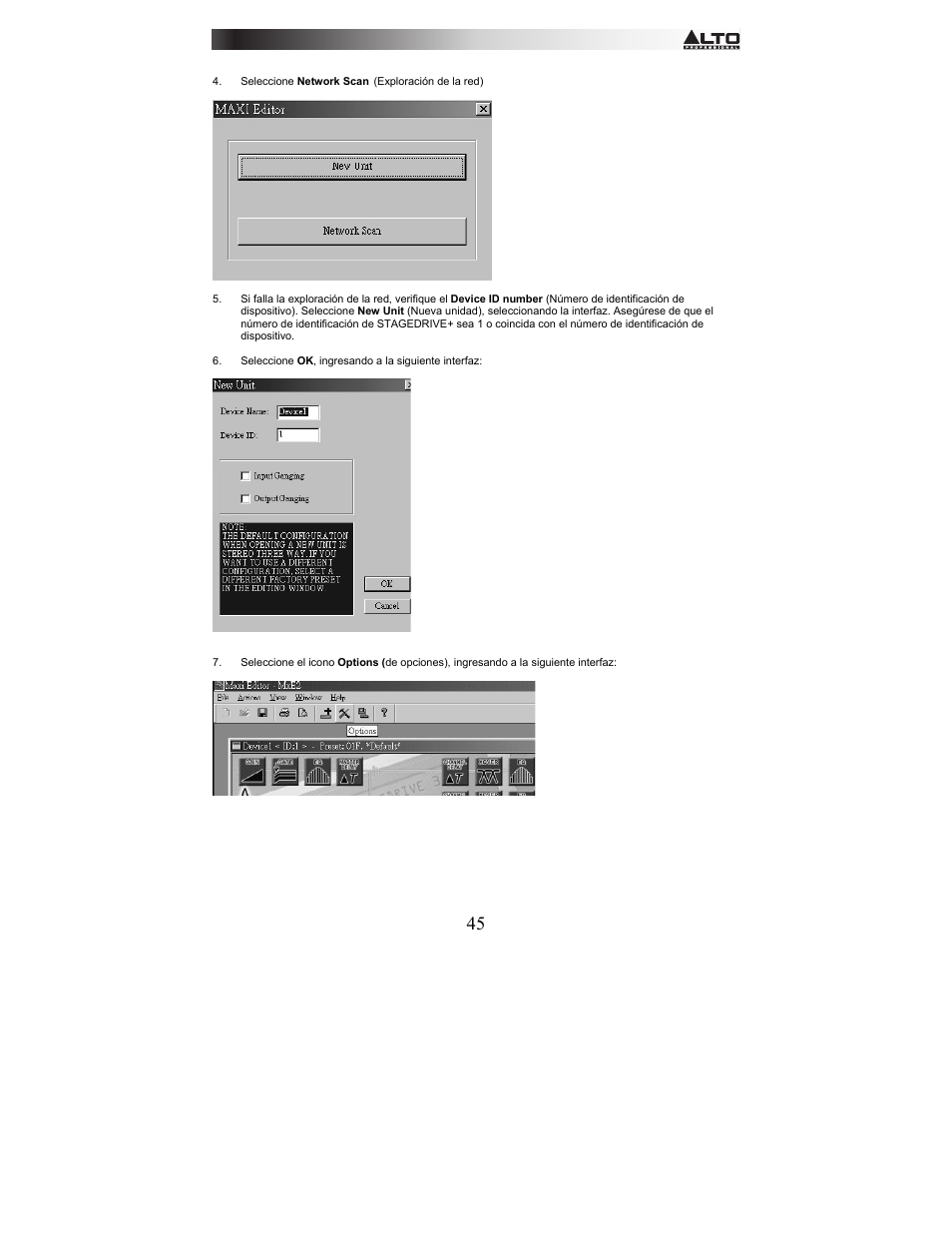 Alto Professional STAGEDRIVE+ User Manual | Page 46 / 156
