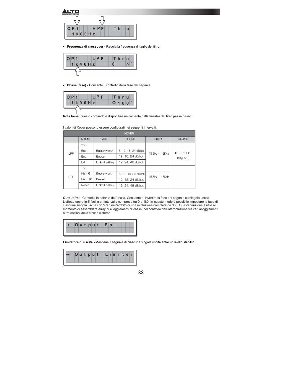 Alto Professional STAGEDRIVE+ User Manual | Page 89 / 156