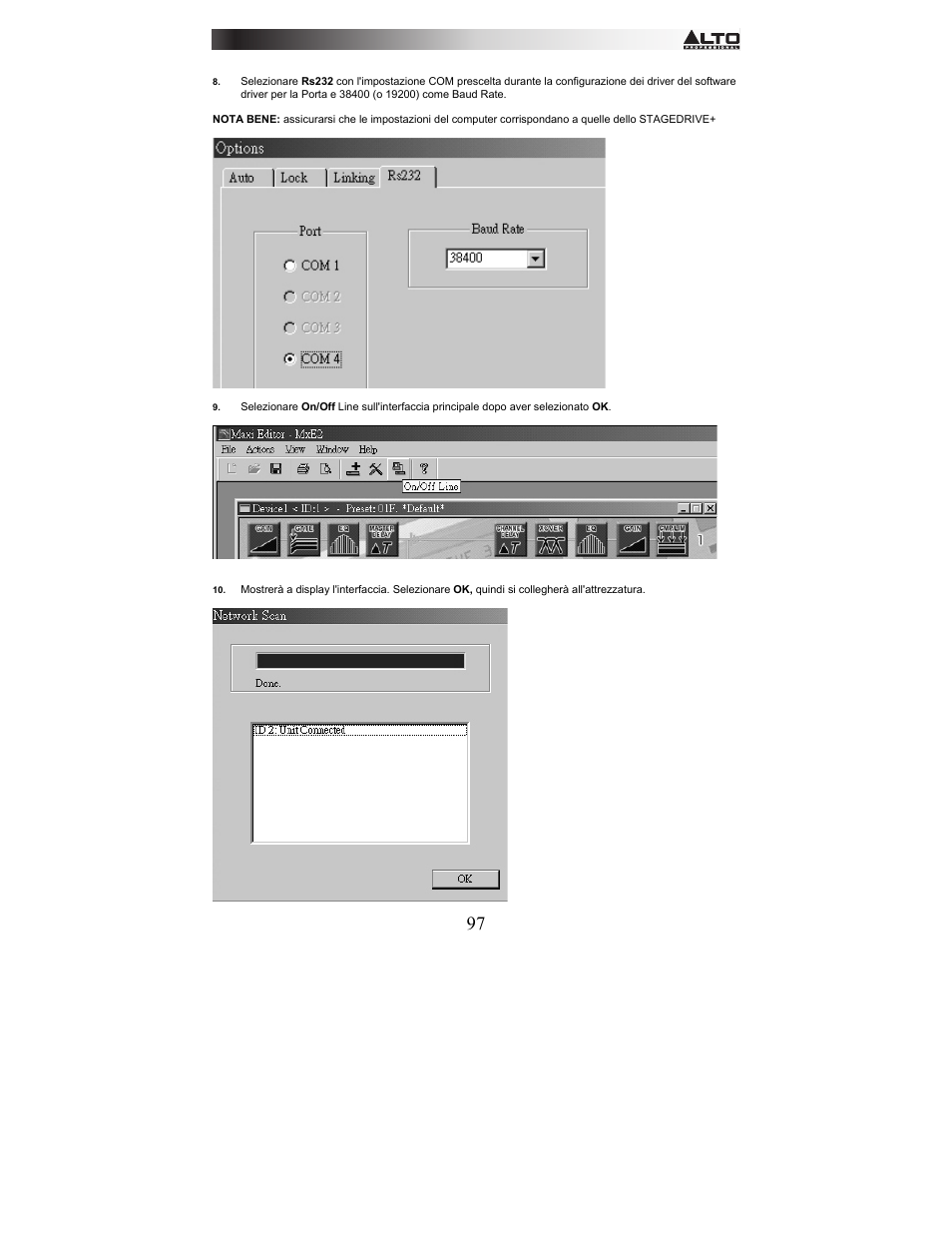 Alto Professional STAGEDRIVE+ User Manual | Page 98 / 156