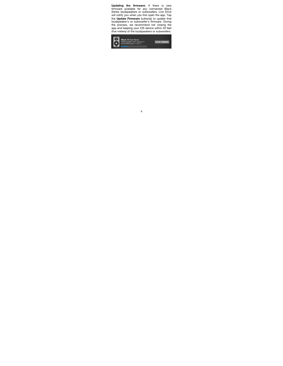 Alto Professional Live Drive App User Manual | Page 4 / 27