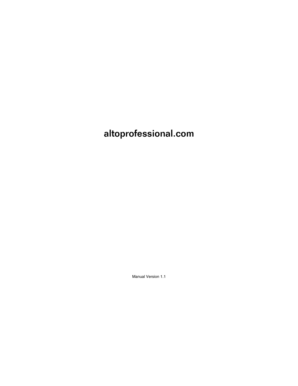 Alto Professional Black 15 Sub User Manual | Page 36 / 36