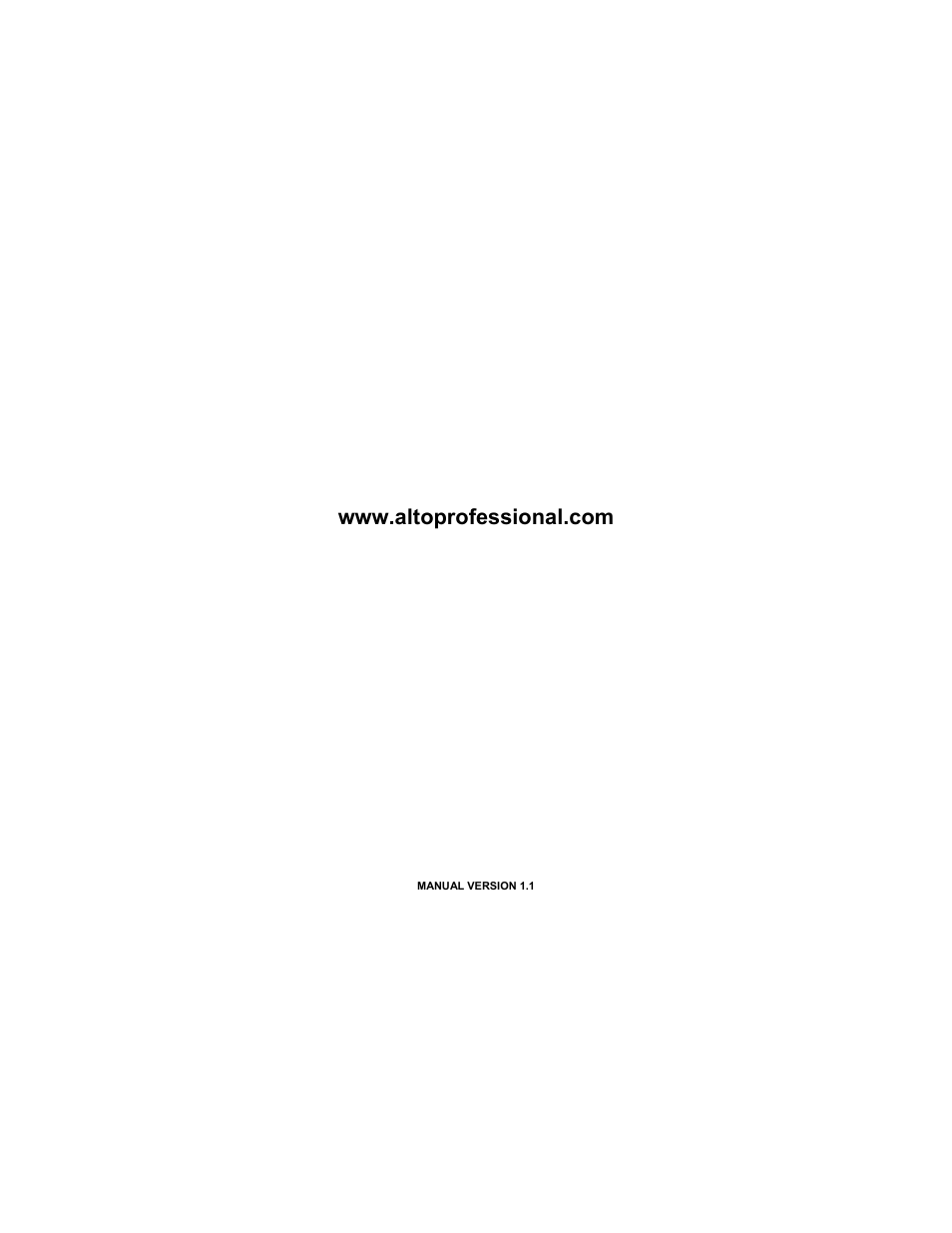 Alto Professional AX2304 User Manual | Page 64 / 64