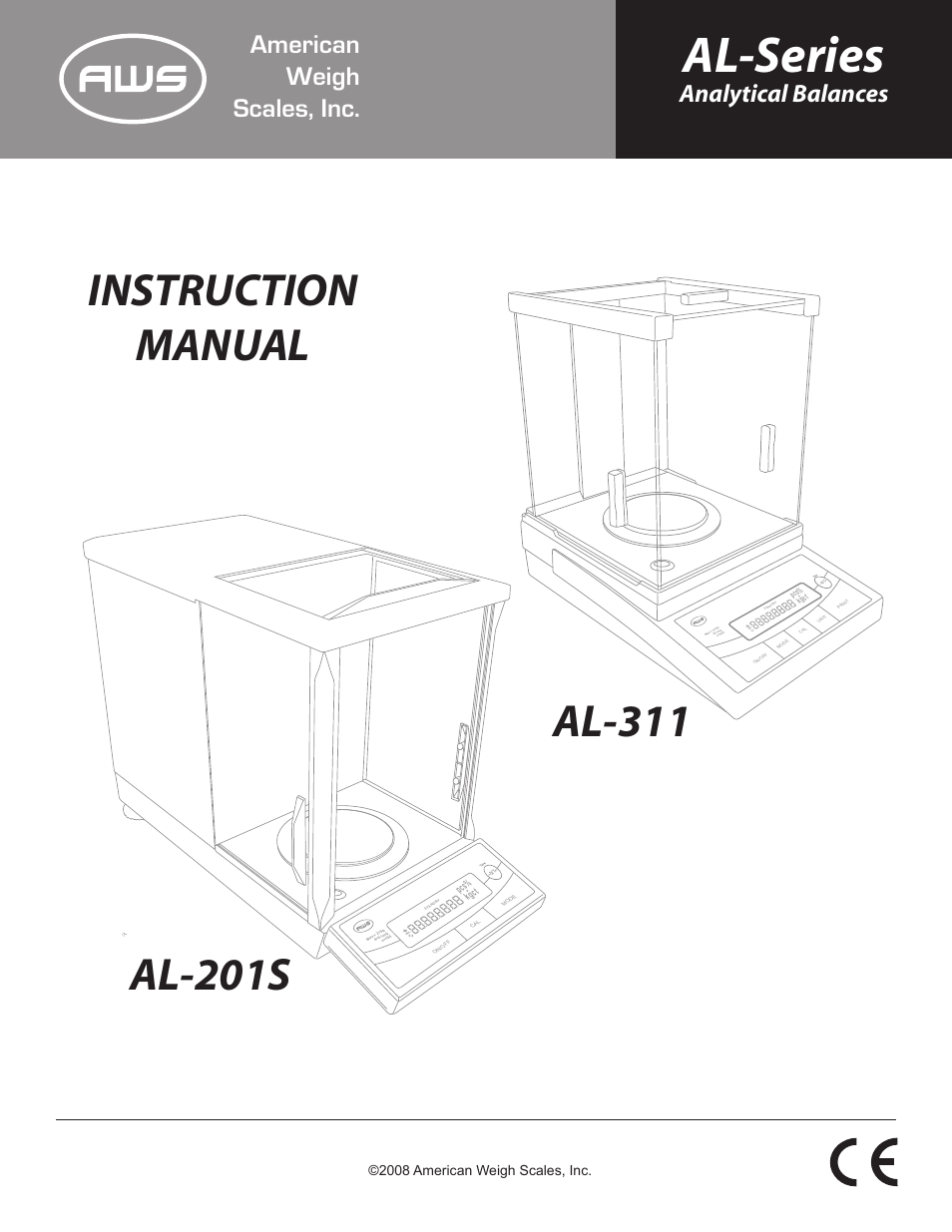 American Weigh Scales (AWS) AL-311 User Manual | 16 pages