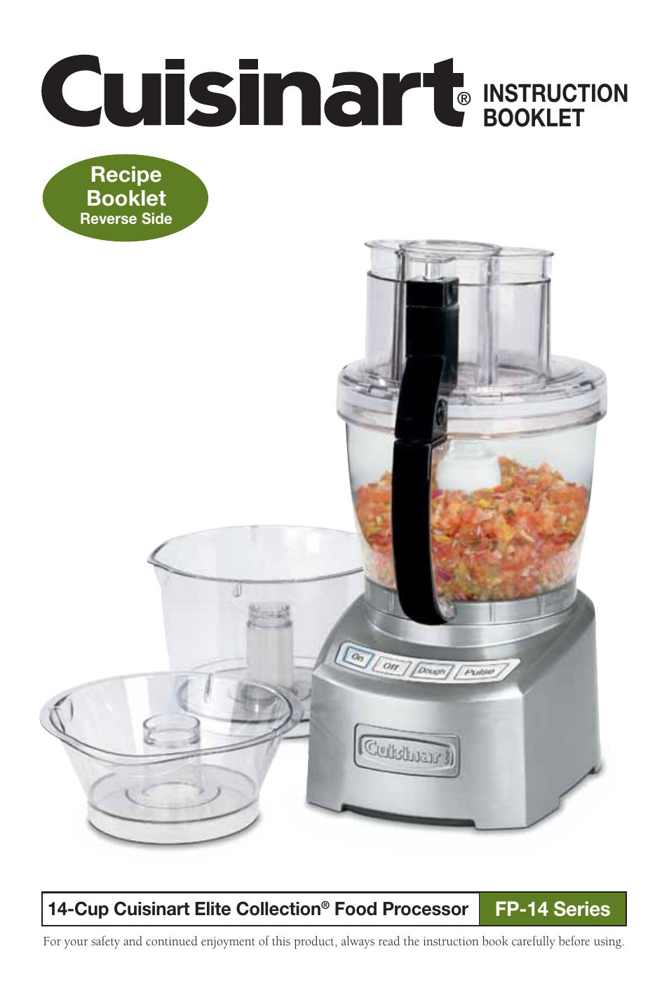 Cuisinart FP-14 User Manual | 93 pages