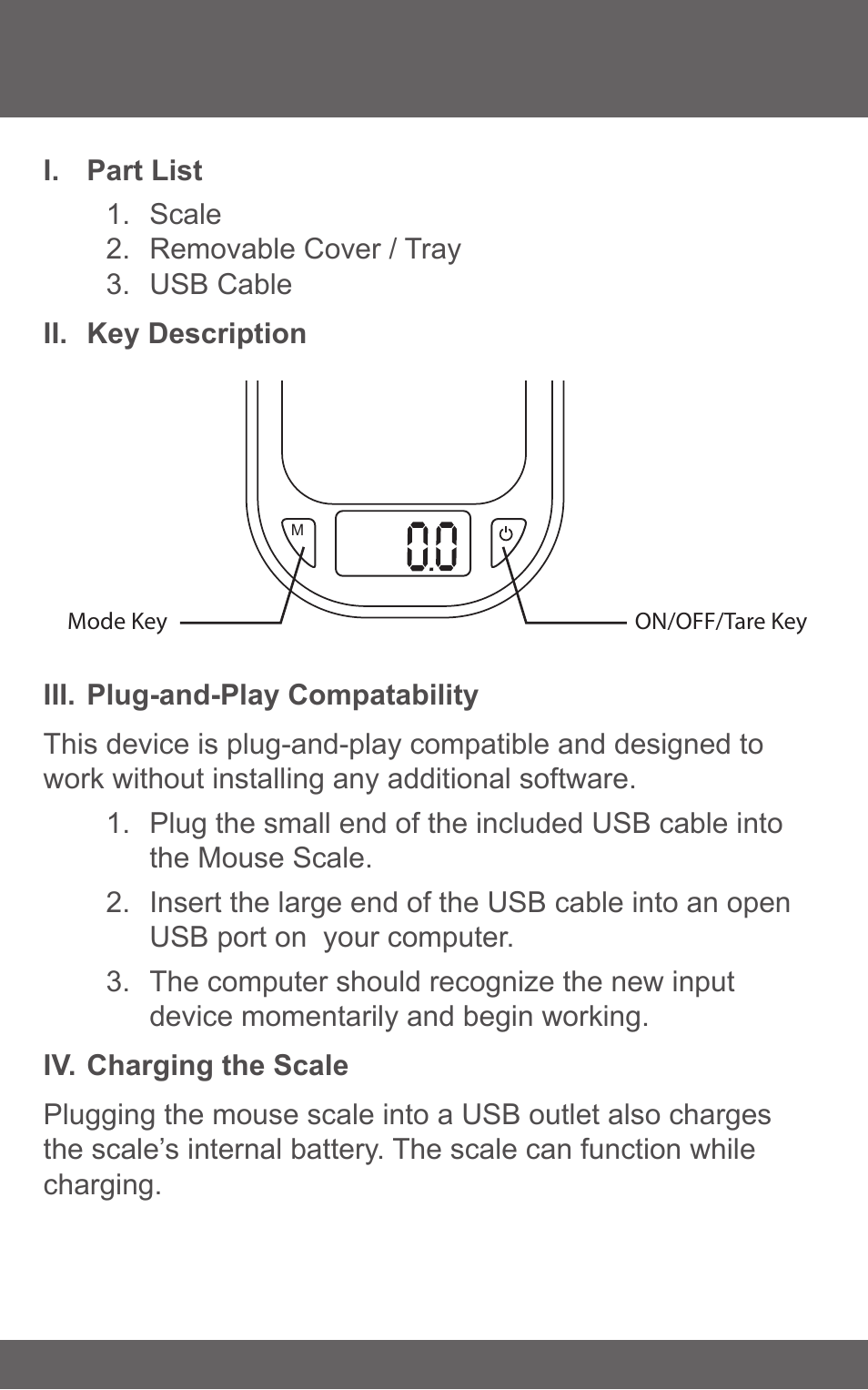 American Weigh Scales (AWS) MSC-650 User Manual | Page 3 / 7