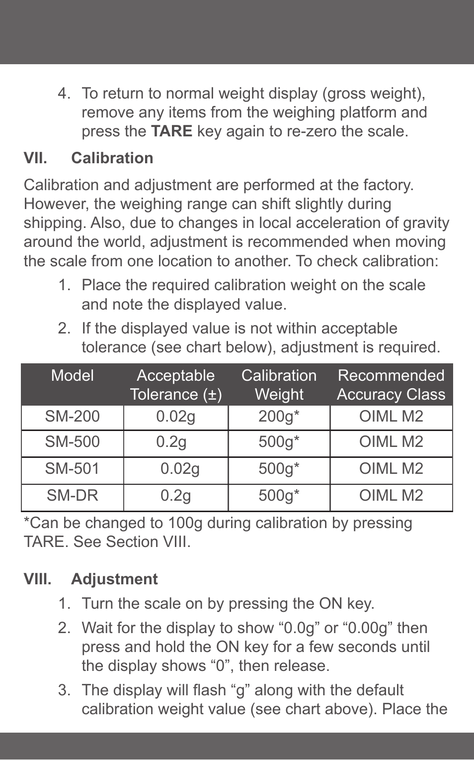 American Weigh Scales (AWS) SM-500 User Manual | Page 5 / 7
