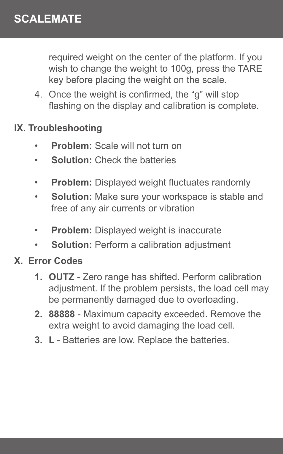 American Weigh Scales (AWS) SM-500 User Manual | Page 6 / 7