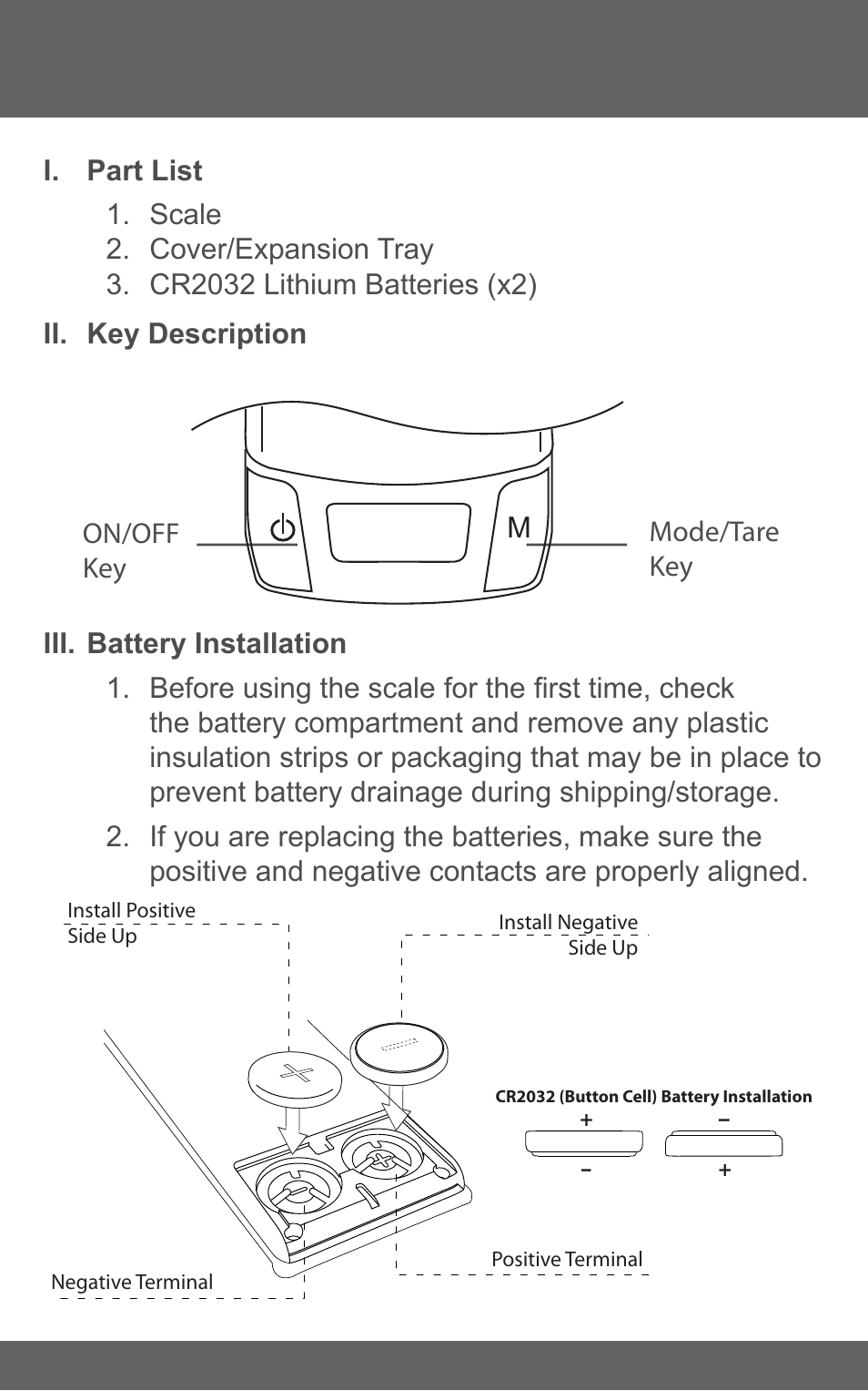 American Weigh Scales (AWS) CP2-600 User Manual | Page 3 / 6