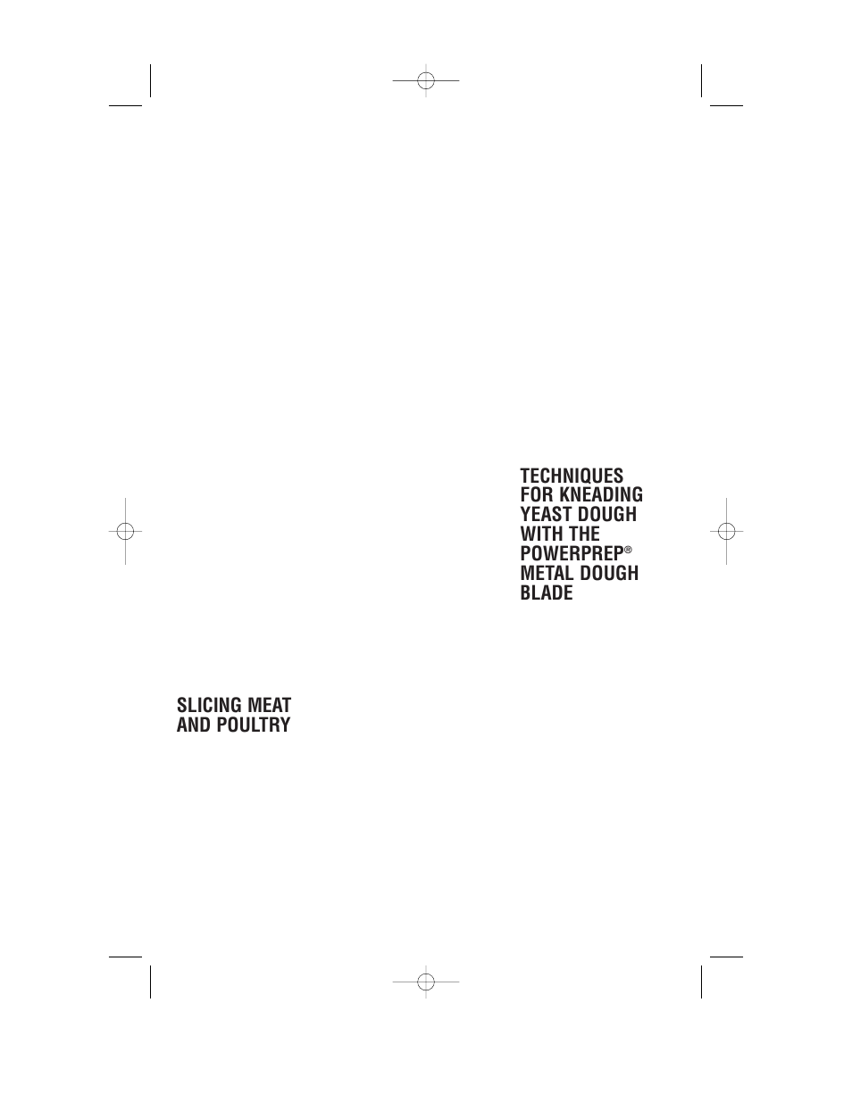Slicing meat and poultry, Metal dough blade | Cuisinart MP-14C User Manual | Page 14 / 24