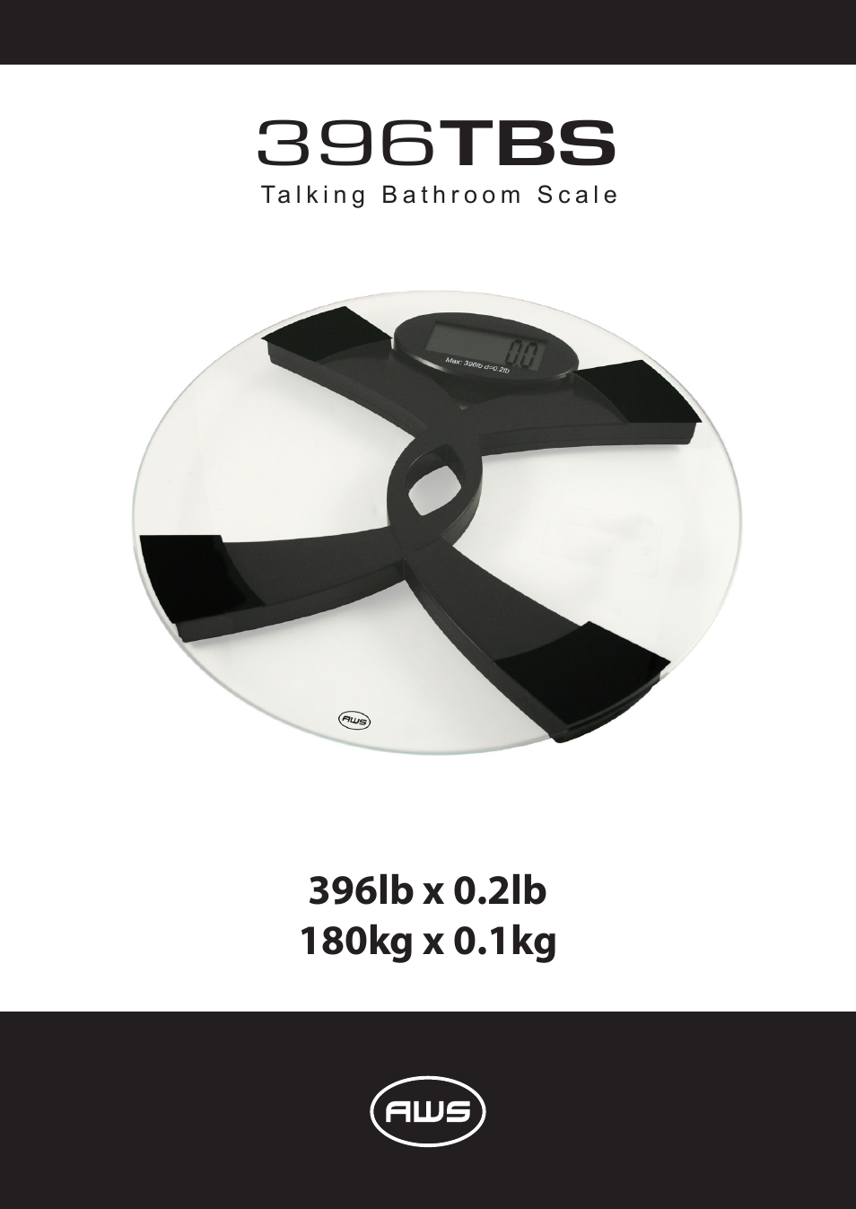 American Weigh Scales (AWS) 396TBS User Manual | 7 pages