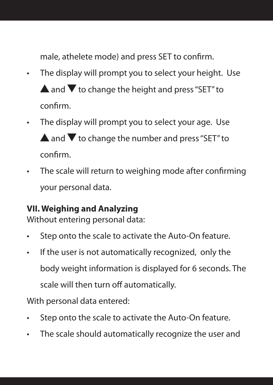 American Weigh Scales (AWS) Quantum User Manual | Page 5 / 9