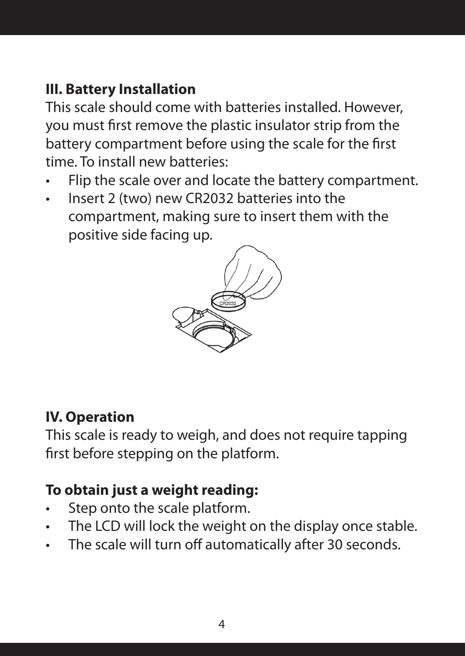 American Weigh Scales (AWS) 330HRS User Manual | Page 4 / 6