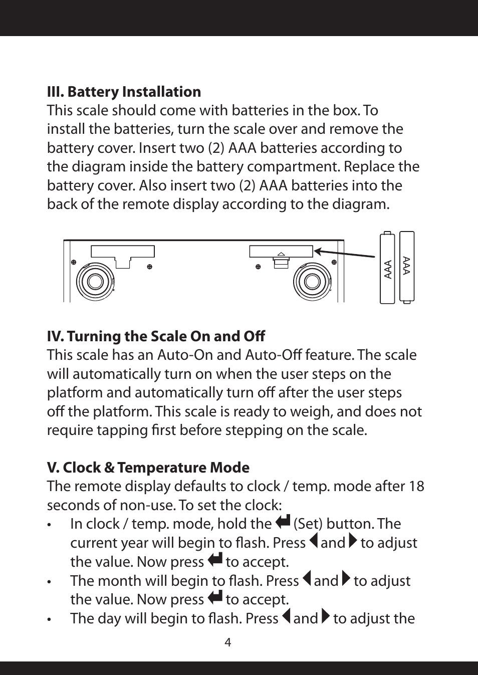 American Weigh Scales (AWS) BioWeigh-IR User Manual | Page 4 / 10