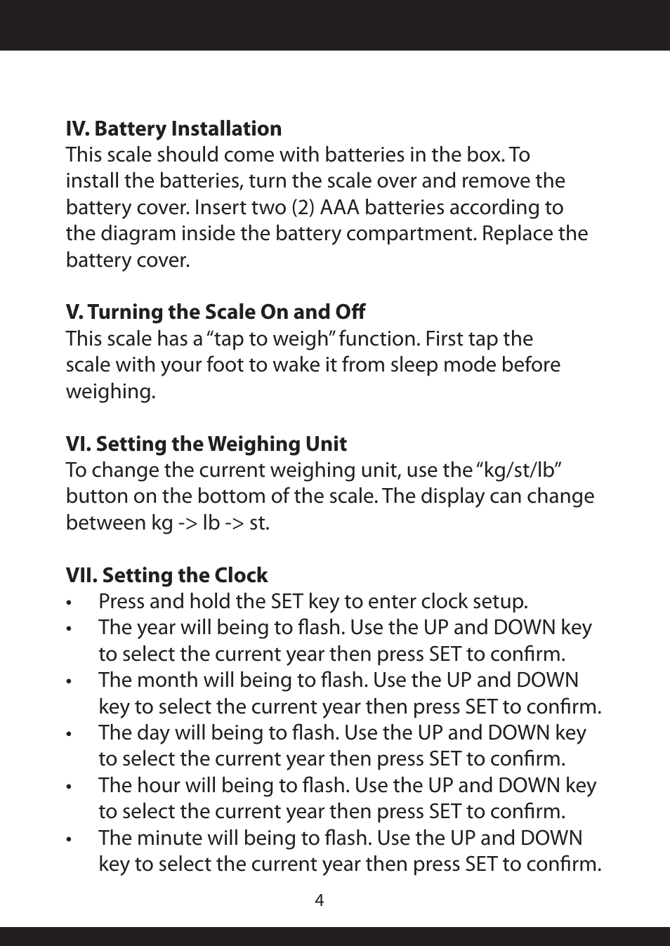 American Weigh Scales (AWS) BioWeigh-USB User Manual | Page 4 / 9