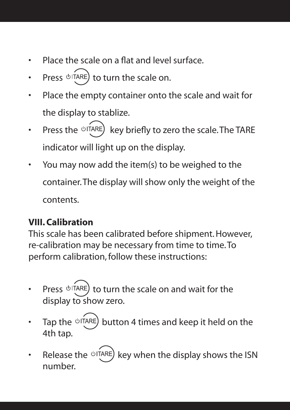 American Weigh Scales (AWS) ONYX User Manual | Page 5 / 8