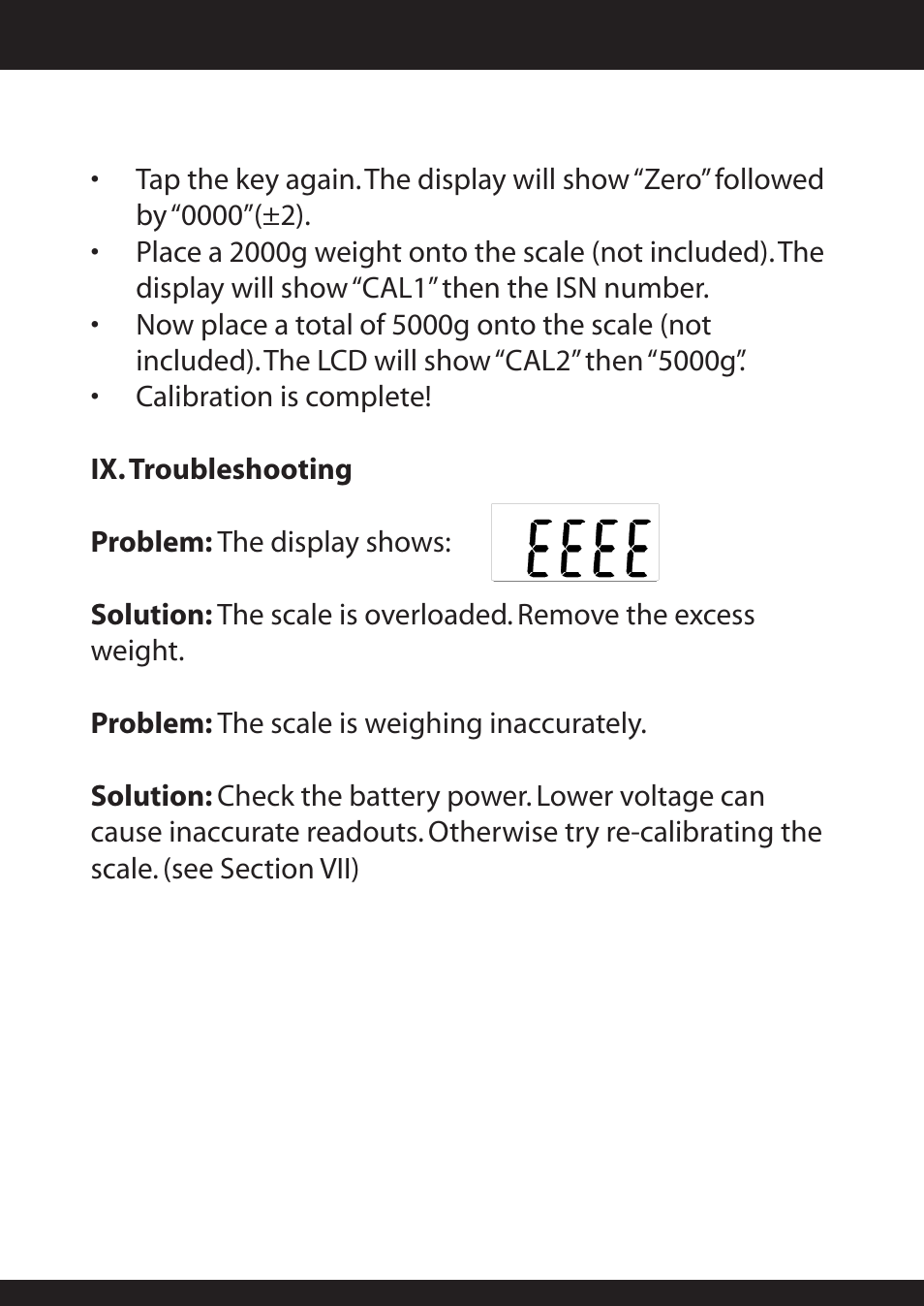 American Weigh Scales (AWS) ONYX User Manual | Page 6 / 8