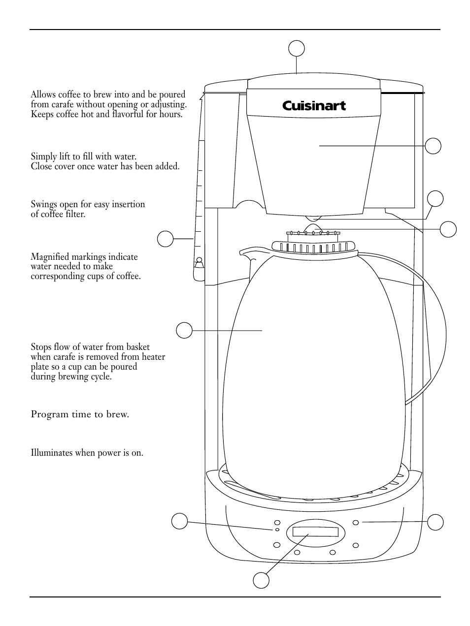 Features and benefits | Cuisinart DTC-850 Series User Manual | Page 6 / 8