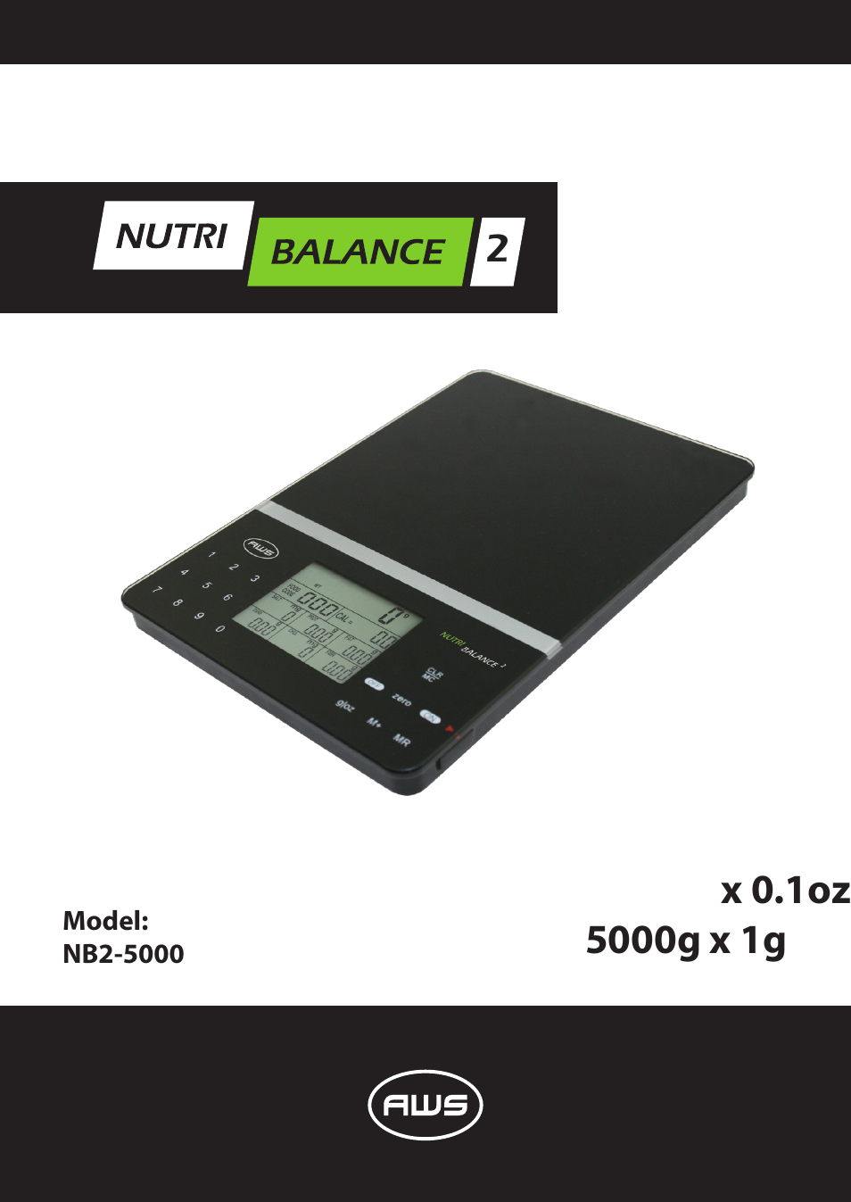 American Weigh Scales (AWS) NB2-5000 User Manual | 22 pages