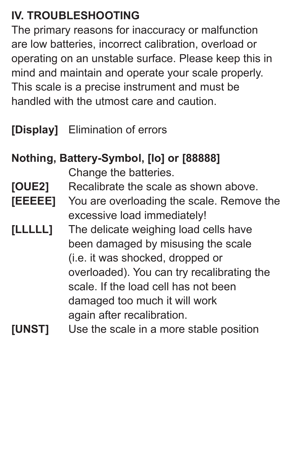 American Weigh Scales (AWS) AMW-500 User Manual | Page 5 / 6