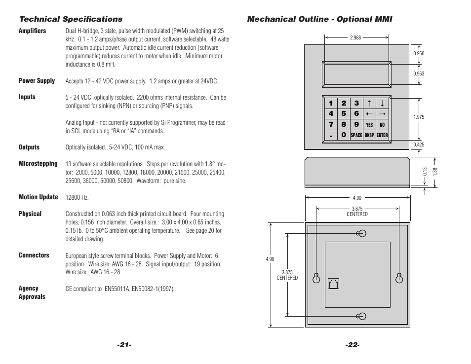 Applied Motion 1240i User Manual | Page 11 / 12