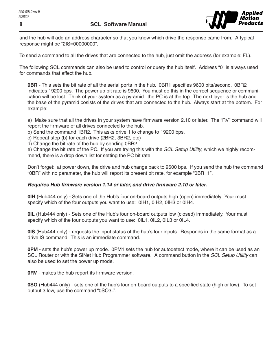 Applied Motion 1240i User Manual | Page 8 / 23