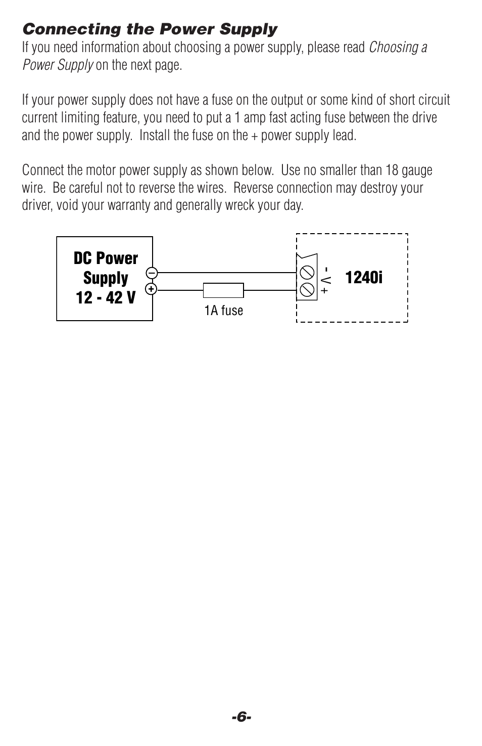 Applied Motion 1240i-485 User Manual | Page 6 / 20