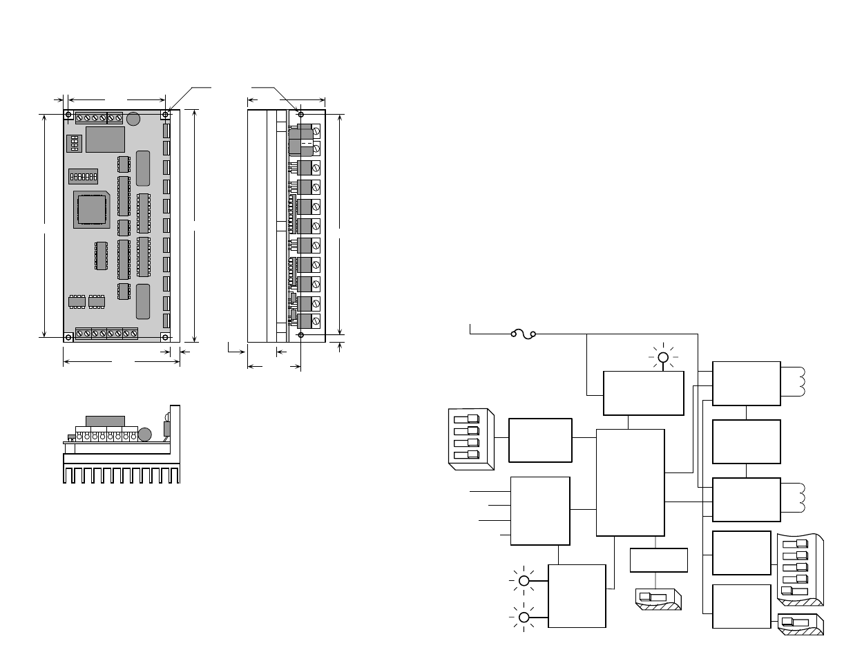 Mechanical outline | Applied Motion 7080 User Manual | Page 3 / 8