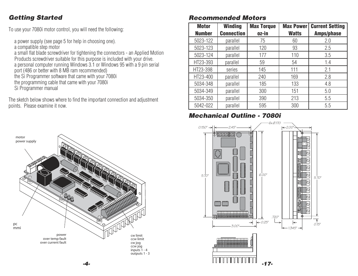 Applied Motion 7080i User Manual | Page 4 / 10