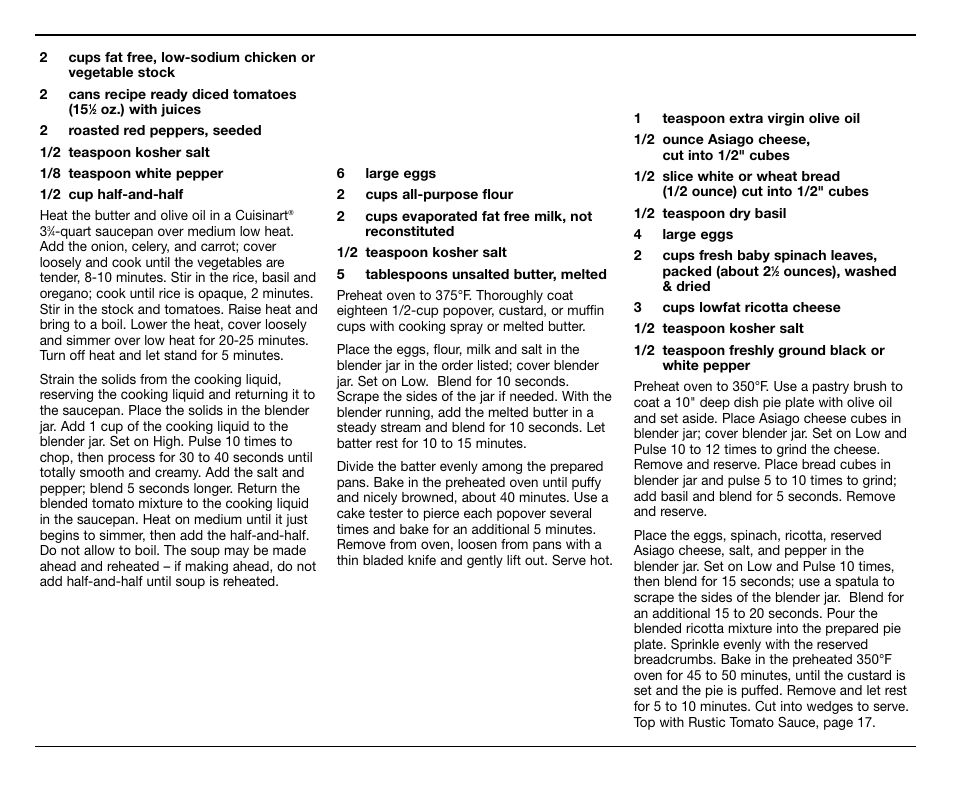 Cuisinart CBT-500 User Manual | Page 14 / 21