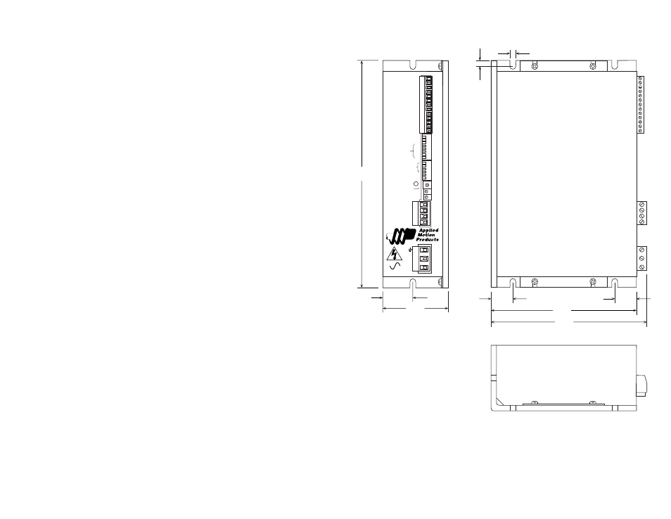 Pdo 3540, Technical specifications (cont’d.), Mechanical outline | Applied Motion PDO3540 User Manual | Page 25 / 28