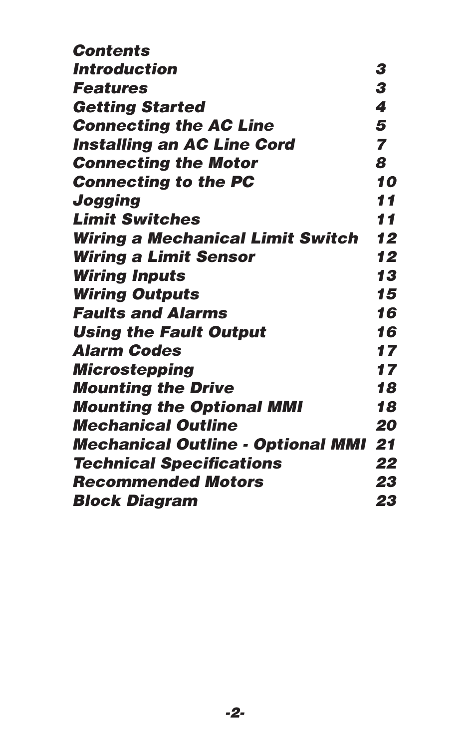 Applied Motion Si5580 User Manual | Page 2 / 24