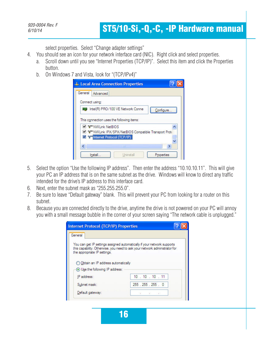 Applied Motion ST10-C-CE User Manual | Page 16 / 52