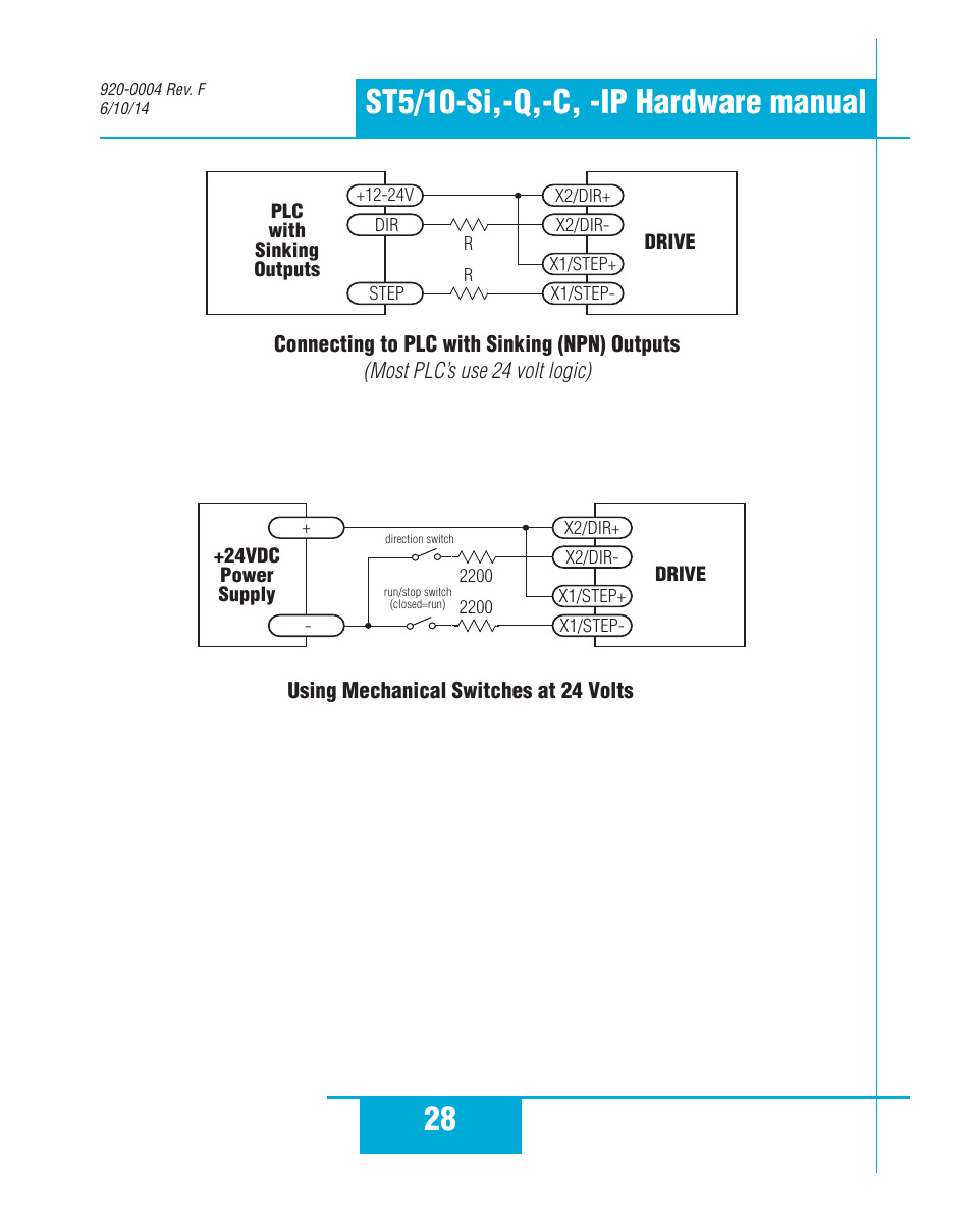 Applied Motion ST10-C-CE User Manual | Page 28 / 52