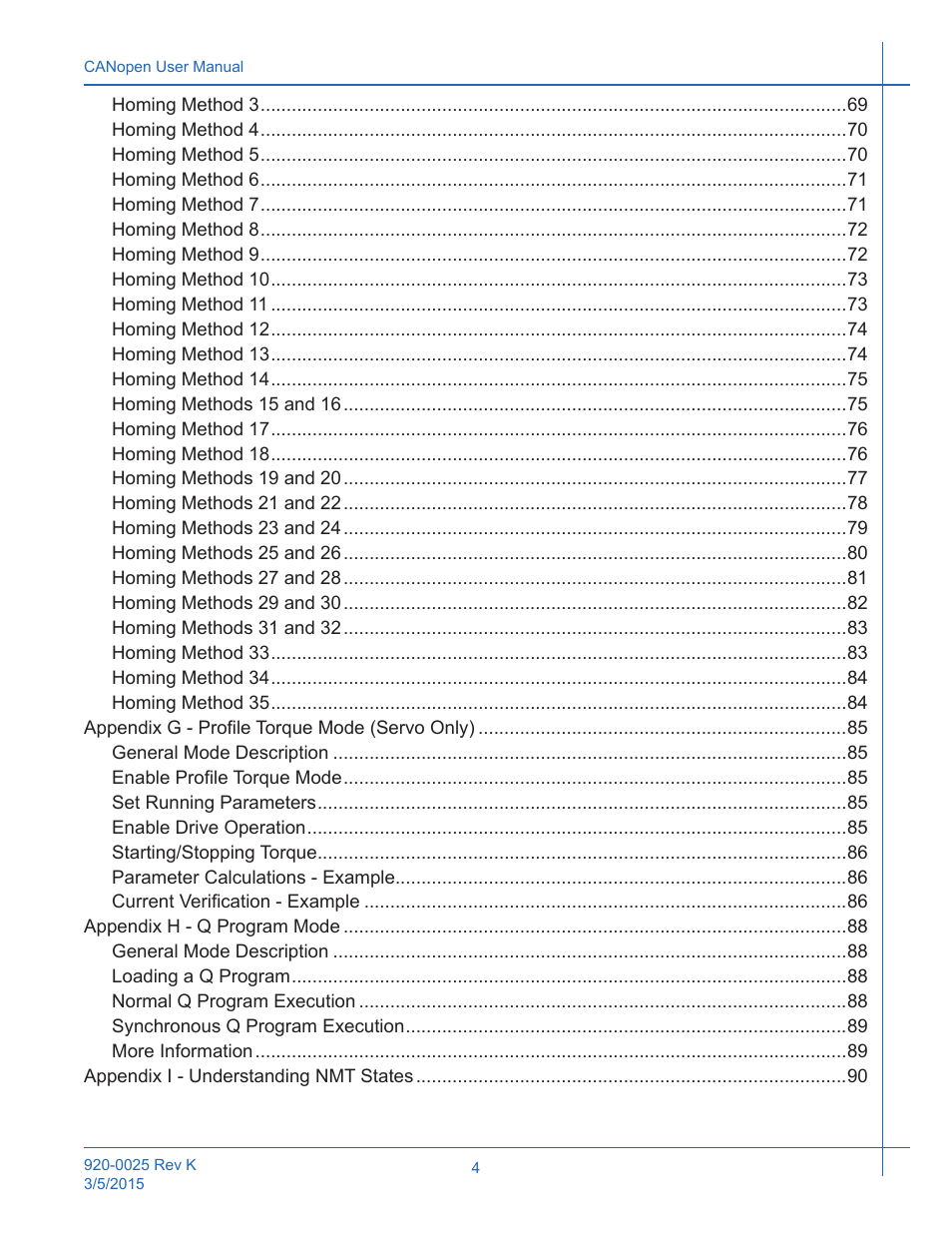 Applied Motion ST10-C-CE User Manual | Page 4 / 101