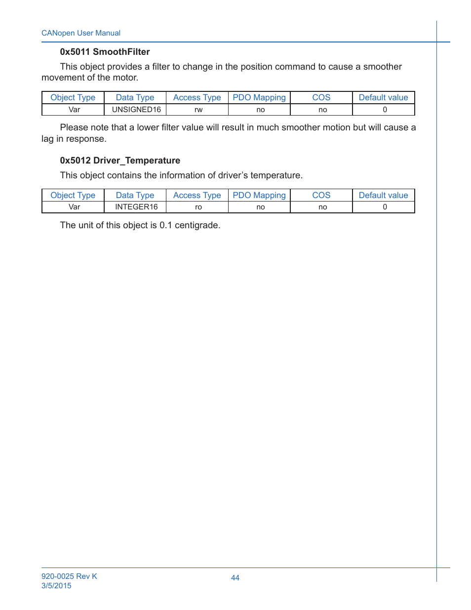 Applied Motion ST10-C-CE User Manual | Page 44 / 101