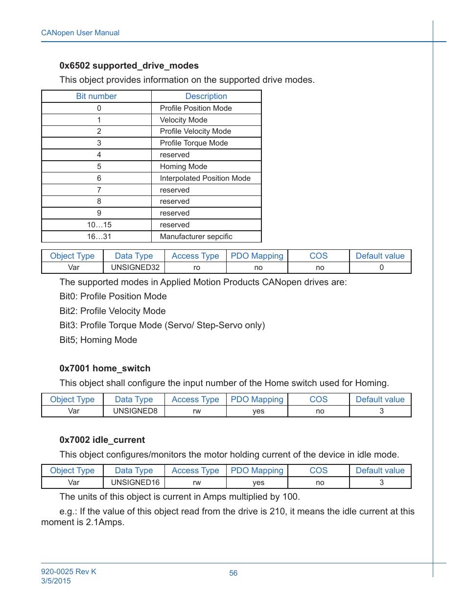 Applied Motion ST10-C-CE User Manual | Page 56 / 101