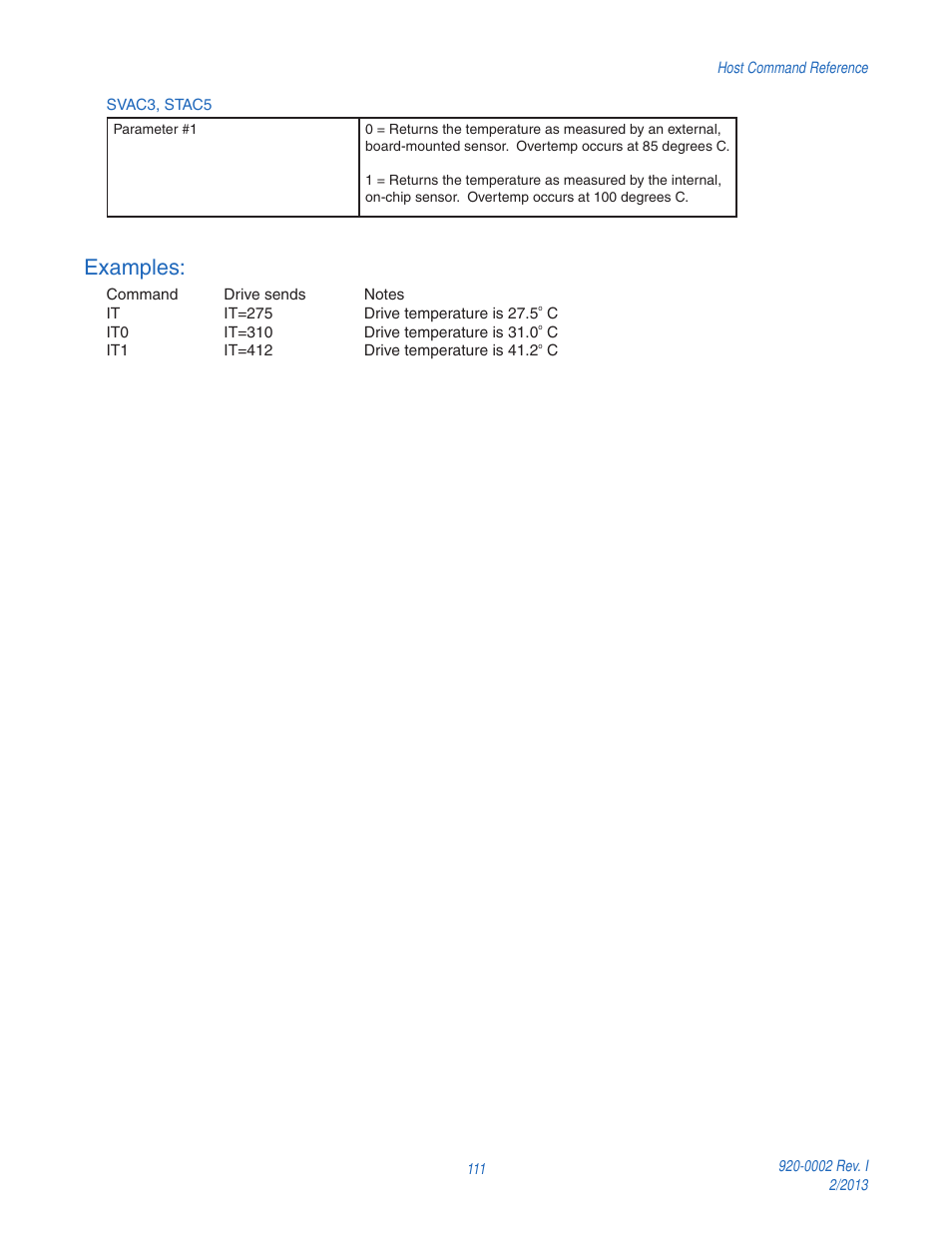 Examples | Applied Motion RS-232 User Manual | Page 111 / 320