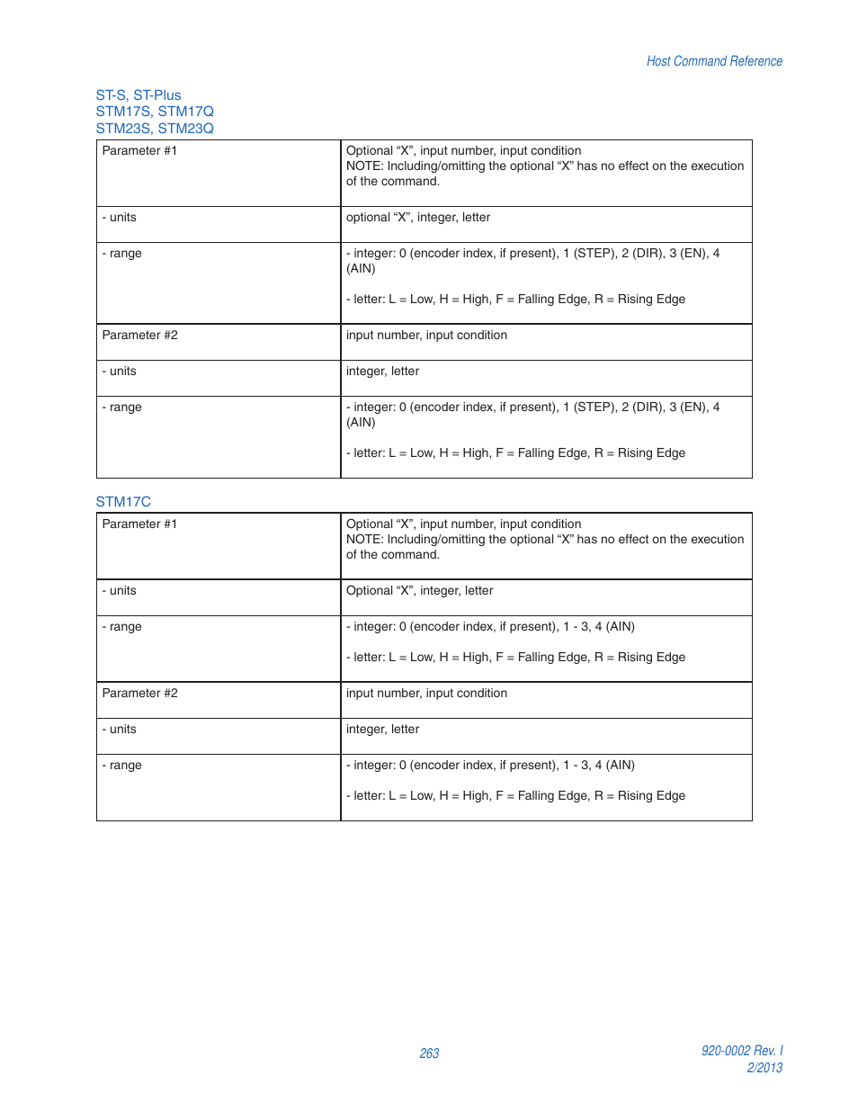 Applied Motion RS-232 User Manual | Page 263 / 320