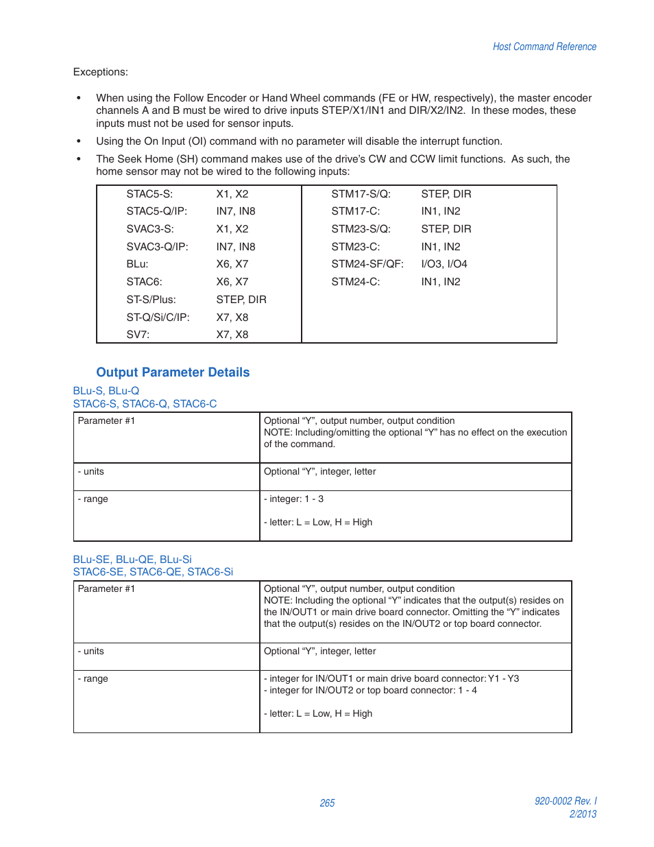 Applied Motion RS-232 User Manual | Page 265 / 320