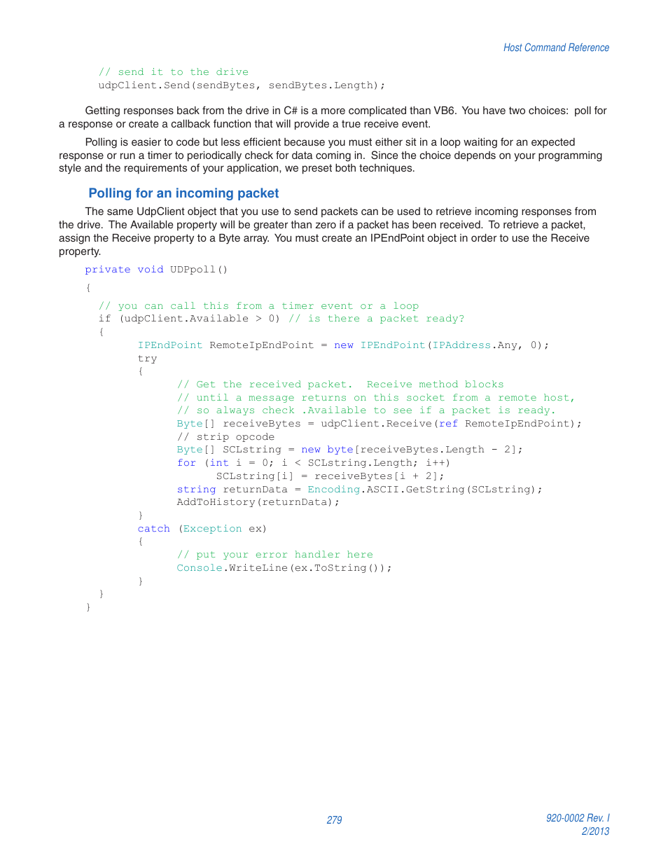 Applied Motion RS-232 User Manual | Page 279 / 320