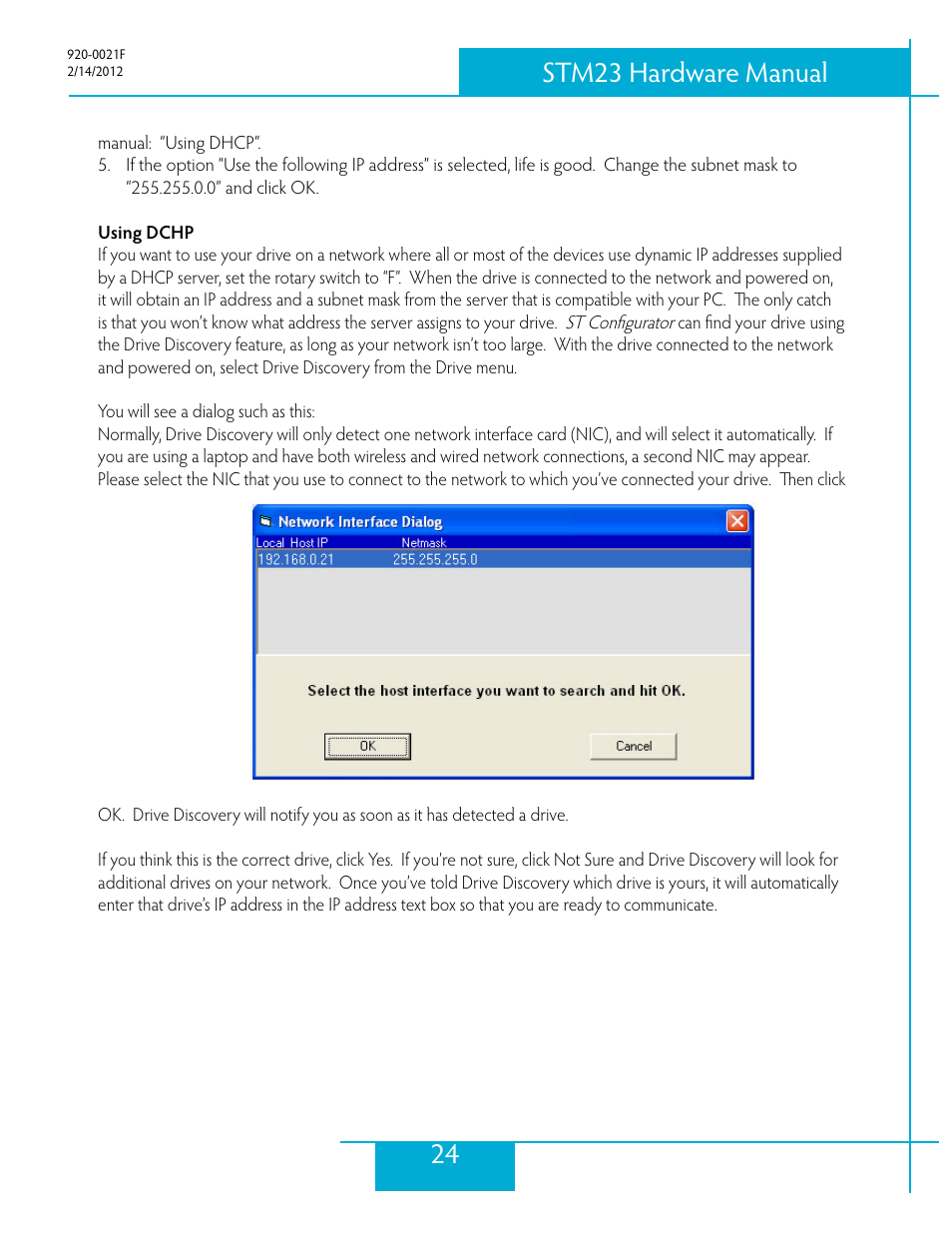 24 stm23 hardware manual | Applied Motion STM23C-3CE User Manual | Page 24 / 48