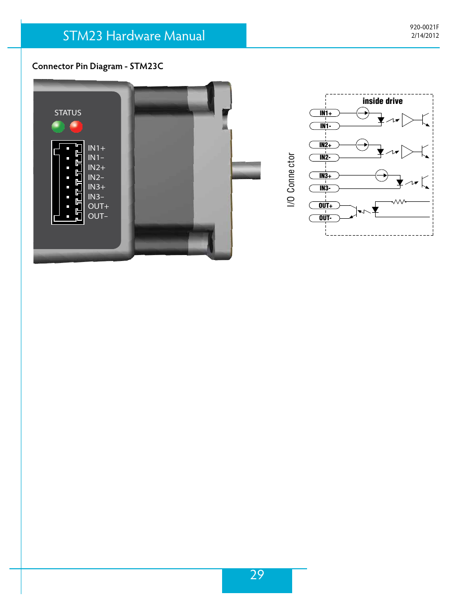 29 stm23 hardware manual | Applied Motion STM23C-3CE User Manual | Page 29 / 48