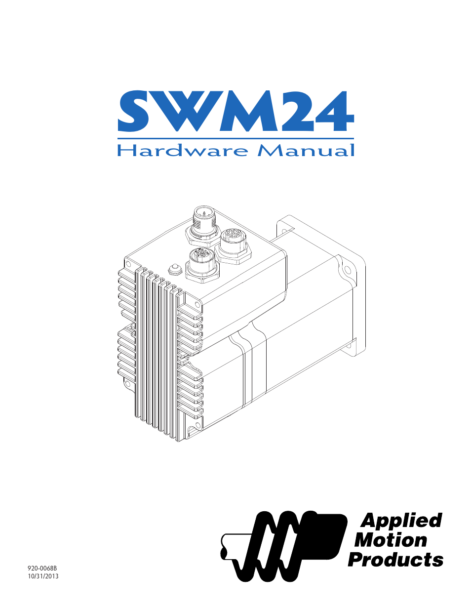 Applied Motion SWM24IP-3EE User Manual | 36 pages