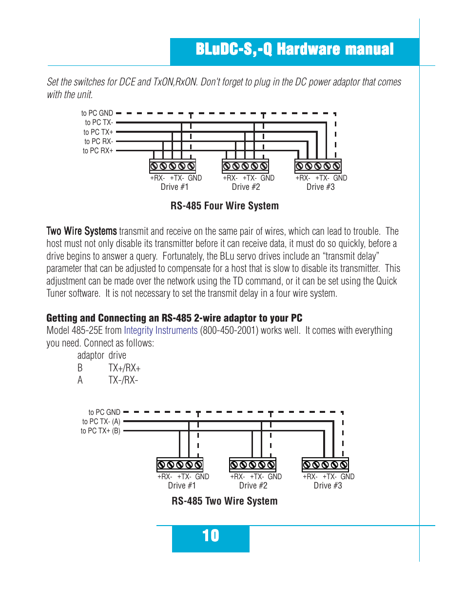 Applied Motion BLuDC4-Q User Manual | Page 10 / 32