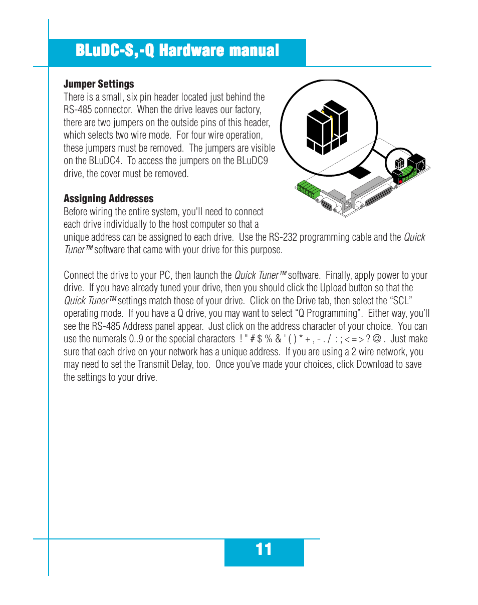 Applied Motion BLuDC4-Q User Manual | Page 11 / 32